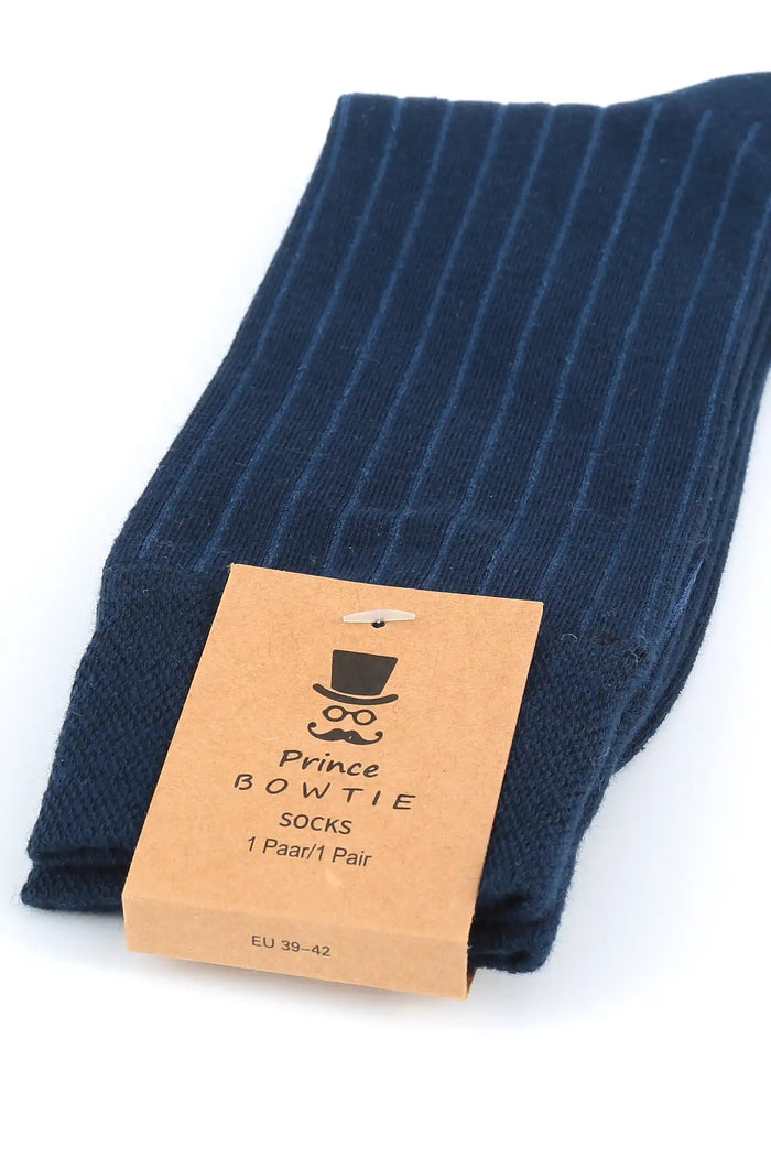 Herren Socken aus Baumwolle – Rippstruktur