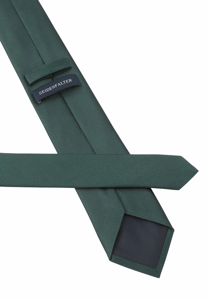 Krawatte Herren aus Seide – Uni (7,0 - 7,5 cm)