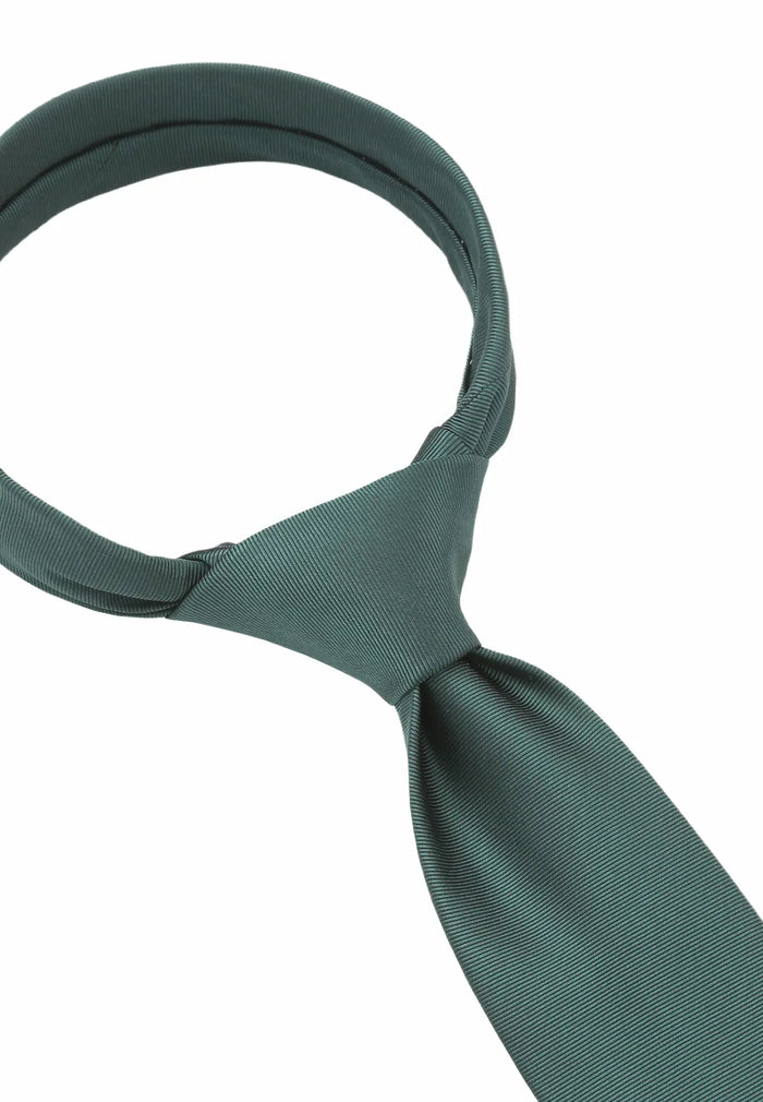 Krawatte Herren aus Seide – Uni (7,0 - 7,5 cm)
