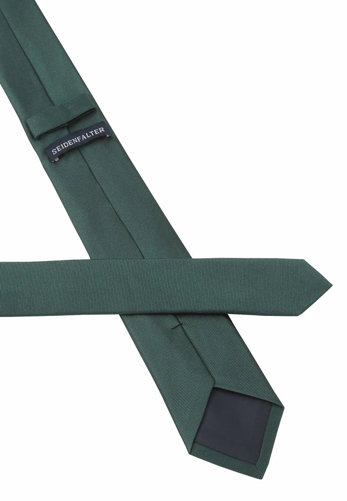 Krawatte Herren aus Seide – Uni (6,0 - 6,5 cm)