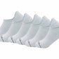 (Weiß) Sneaker Socken Herren 3er Pack – Gesamtansicht alle Paare