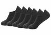 (Schwarz) Sneaker Socken Herren 3er Pack – Gesamtansicht alle Paare