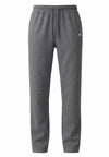 (Grau) Herren Lounge Hose mit offenem Beinabschluss