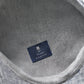 (Blau) Leinen-Ballonmütze Innenfutter Baumwolle – Prince Bowtie Label