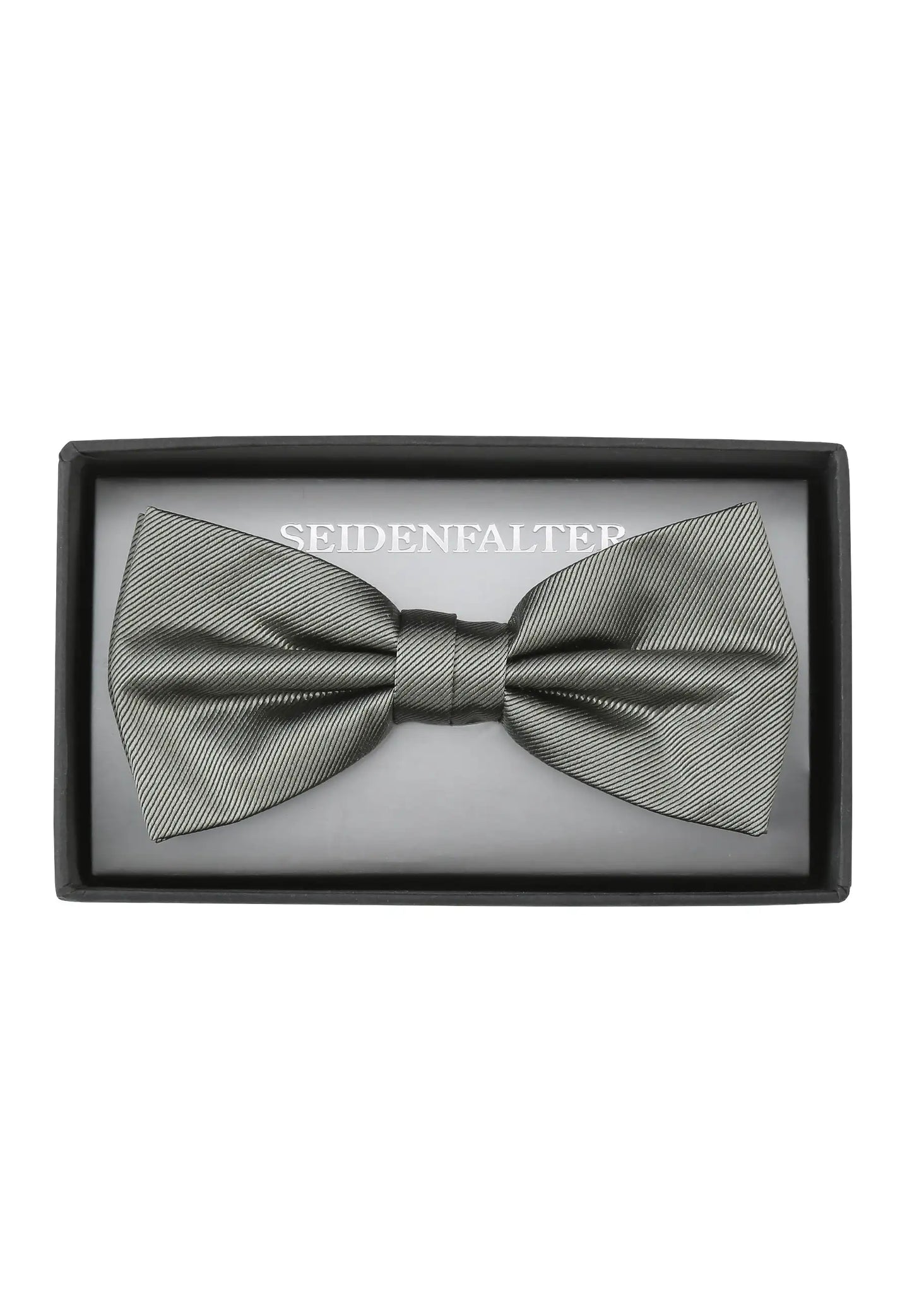 (Mint) Vorgebundene Uni Fliege aus Seide in Geschenkbox