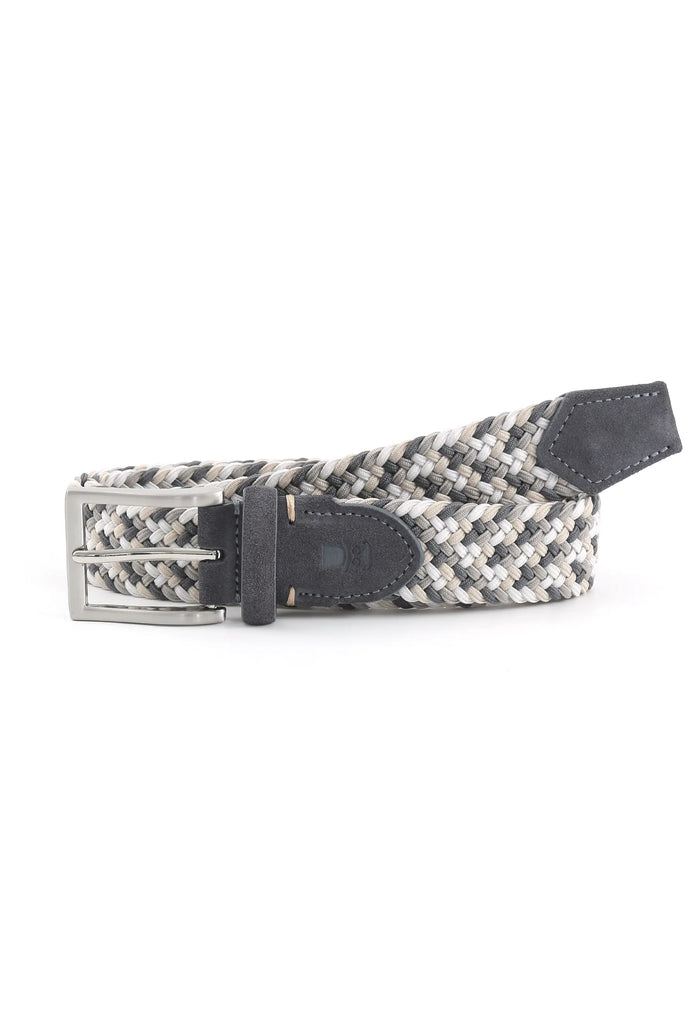 Flechtgürtel Herren elastisch - Multicolor