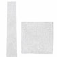 (Champagner) Krawatte und Einstecktuch Set Hochzeit Paisley – Krawatte und Tuch ausgelegt