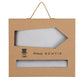 (Silber) Krawatte Einstecktuch Set Herren Mikromuster Seide – Geschenkverpackung Prince Bowtie