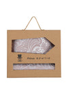 (Altrosa) Krawatte Einstecktuch Set Herren Paisley Seide – Geschenkverpackung Prince Bowtie