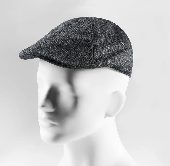 Schiebermütze Herren Tweed – Flat Cap