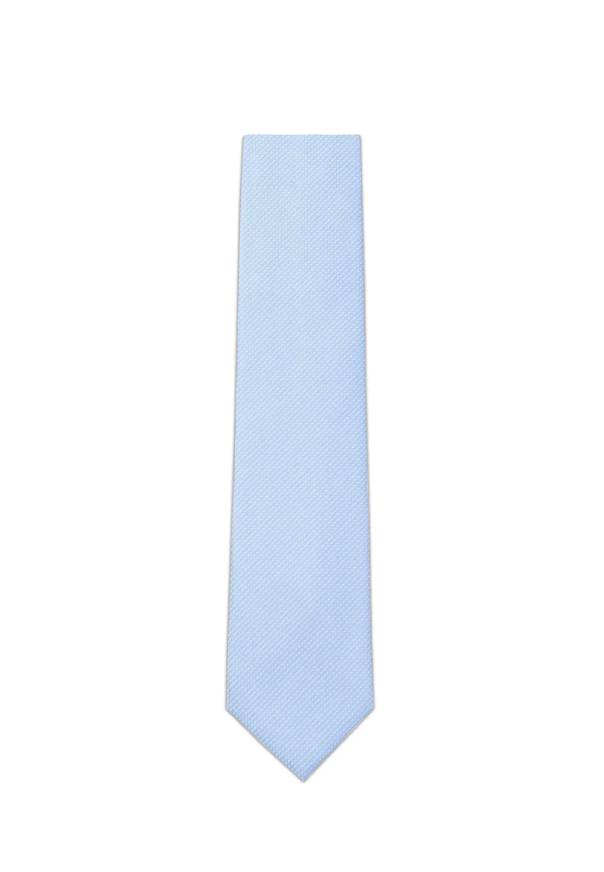 (Hellblau) krawatte herren 100 prozent seide picote 7 cm gerollt