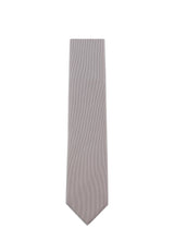 (Beige) picote seidenstruktur herren krawatte muster close up