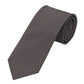(Dunkelbraun) krawatte herren 100 prozent seide picote 7 cm gerollt
