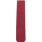 (Mittelrot) Uni Krawatte 7cm–7.5cm flach Frontansicht