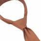 (Bronze) Picoté Krawatte Herren 100% Seide 6cm gebundenes Detail