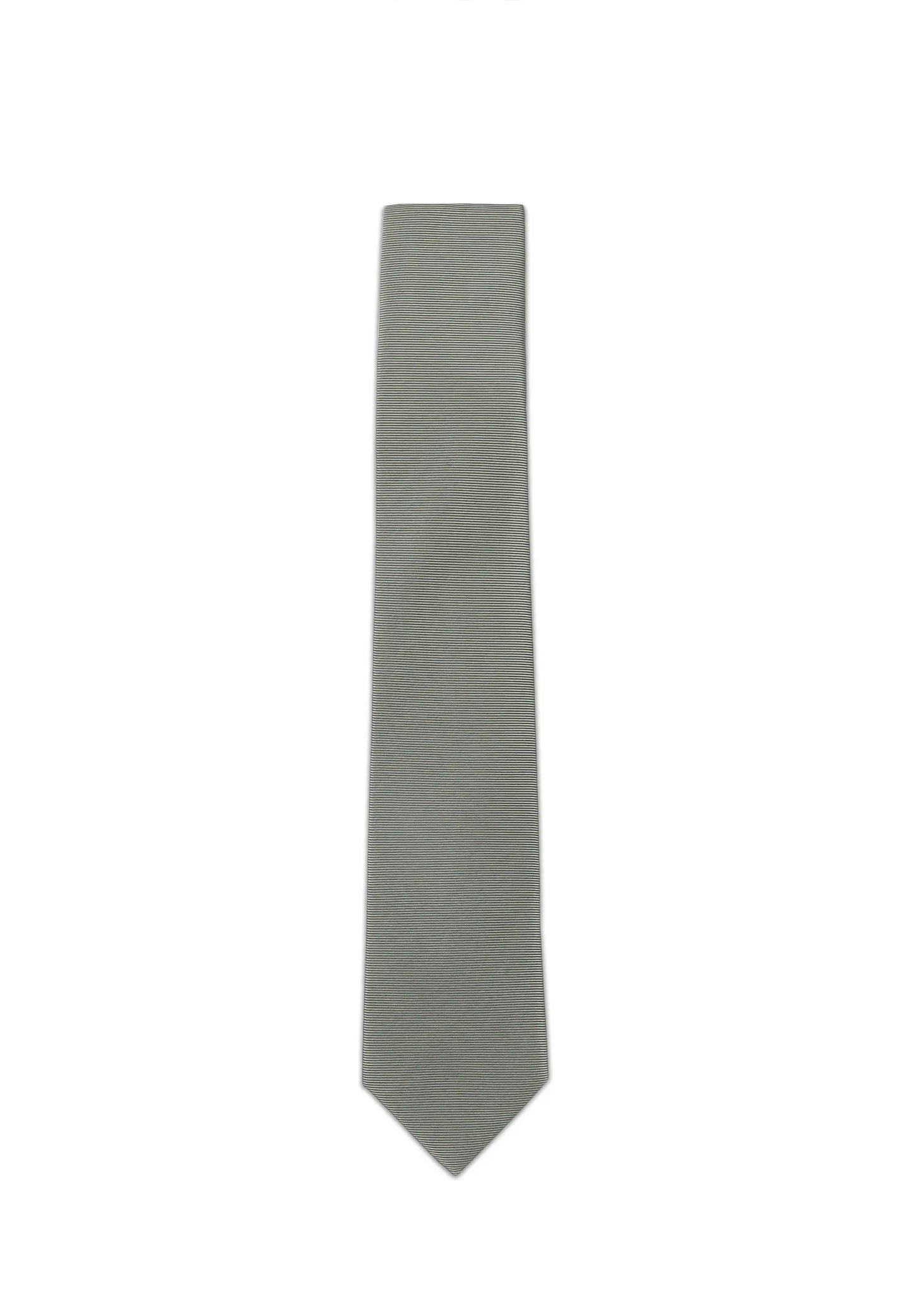(Mint) Uni Seidenkrawatte Herren 6cm schmal in voller Länge