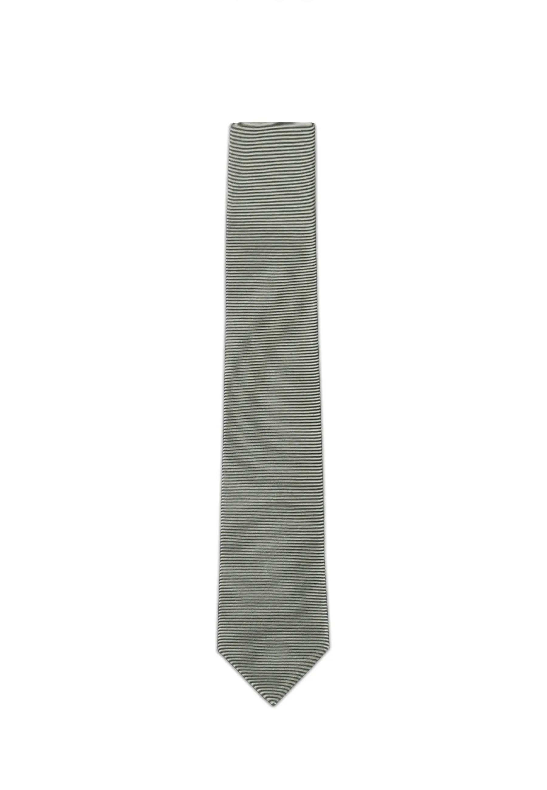 (Mint) Uni Seidenkrawatte Herren 6cm schmal in voller Länge