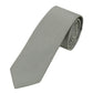 (Mint) Uni Seidenkrawatte Herren 6cm schmal aufgerollt