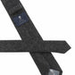 (Anthrazit) Krawatte Tweed – Rückseite mit Prince Bowtie Label