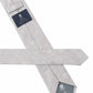 (Beige) Krawatte Paisley Seide – Rückseite mit Prince Bowtie Label