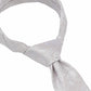 (Beige) Krawatte Herren Paisley Seide – Knotenansicht