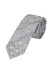 (Mint) Krawatte Herren Paisley Seide – gerollt