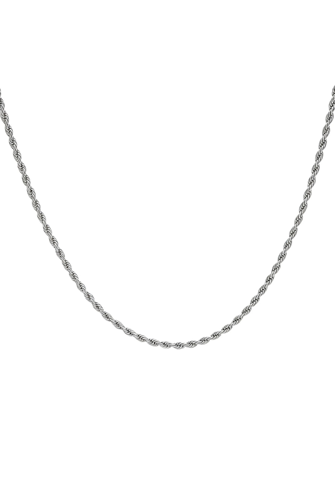 Halskette aus Edelstahl – Hanse – Silber