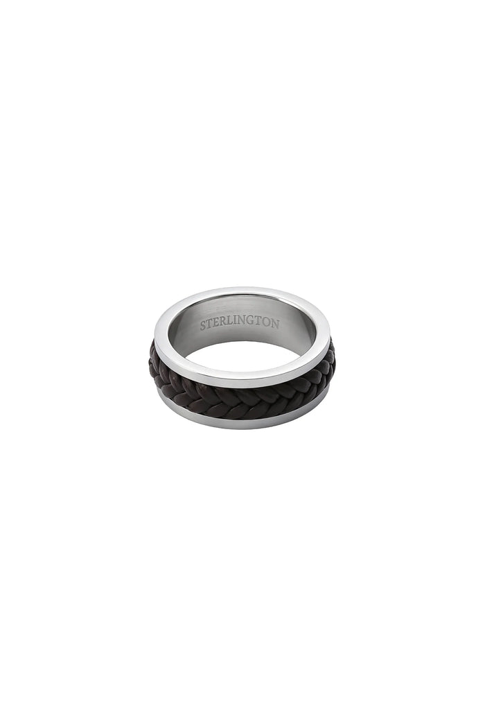 Ring aus Edelstahl & Textil – Ronin