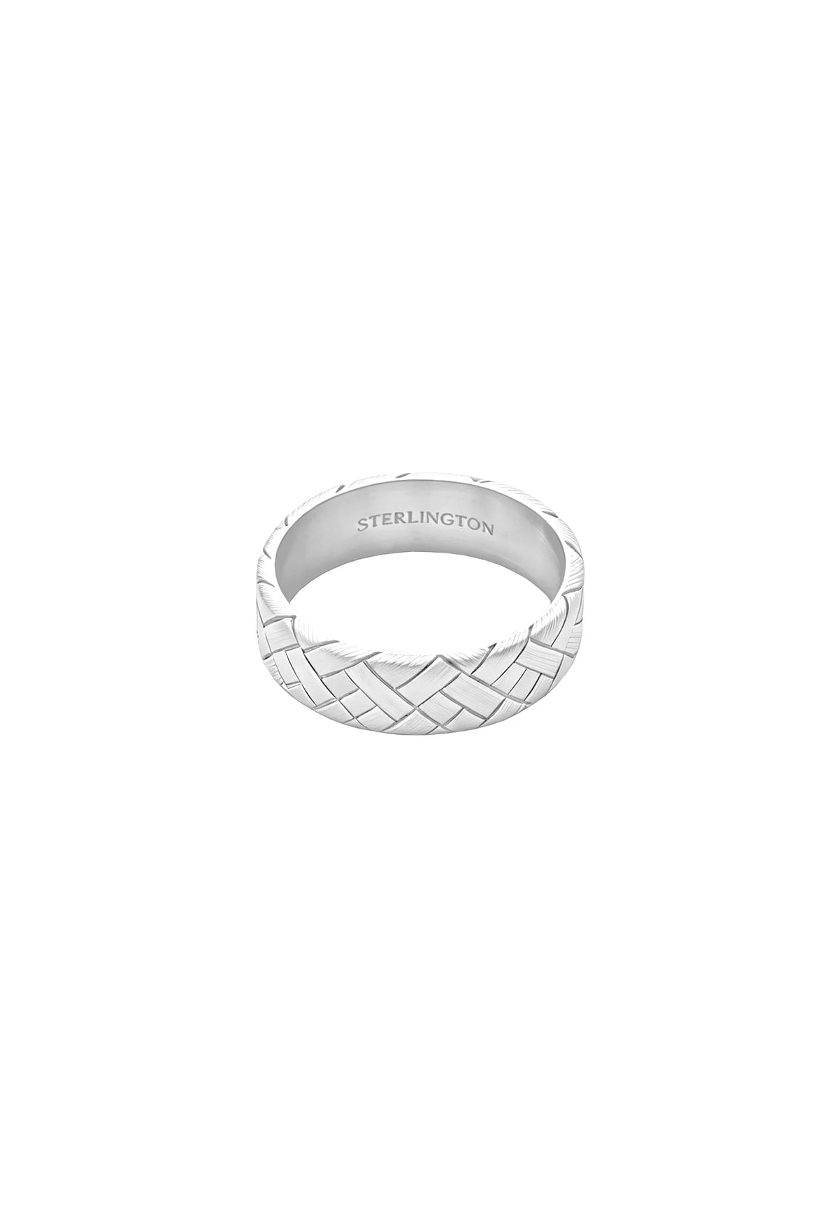 (Silber) Ring aus Edelstahl – Rigel – weitere Detailansicht