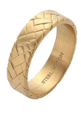 (Gold) Ring aus Edelstahl – Rigel – Detailansicht