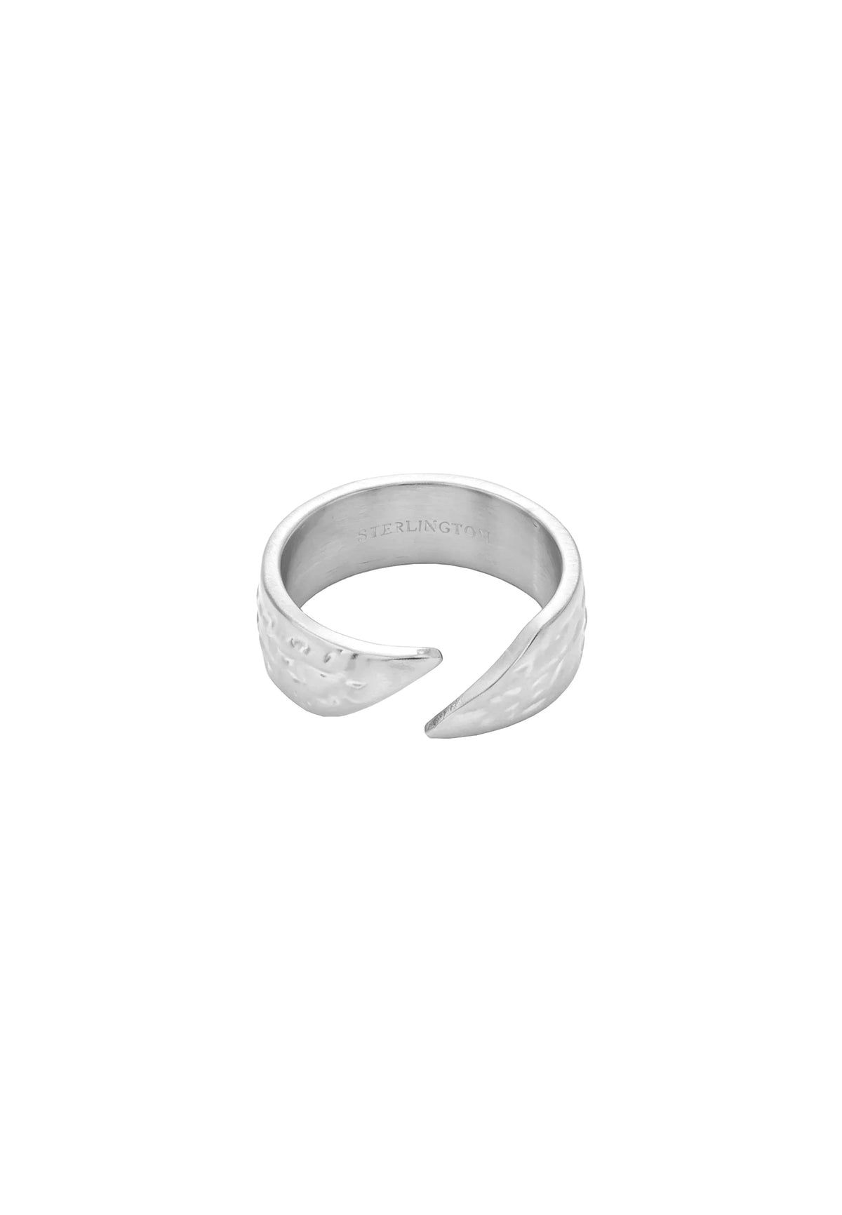 Ring aus Edelstahl – Ravello – Silber