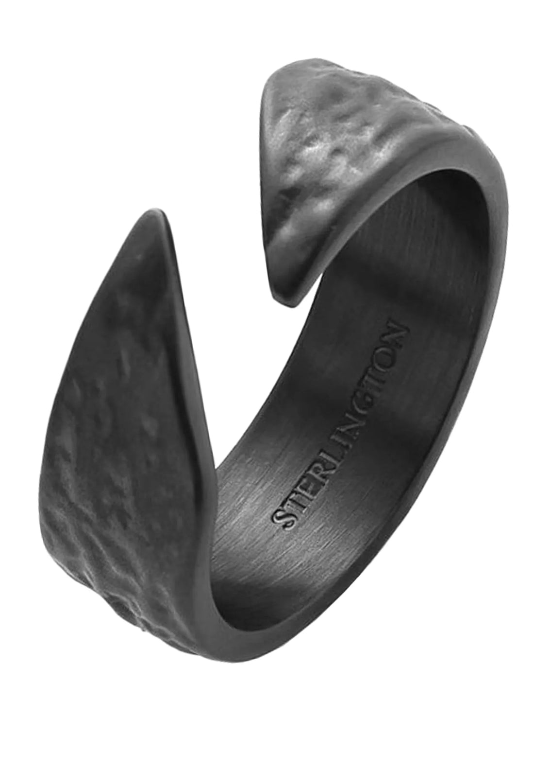 Ring aus Edelstahl – Ravello – Gun Metal