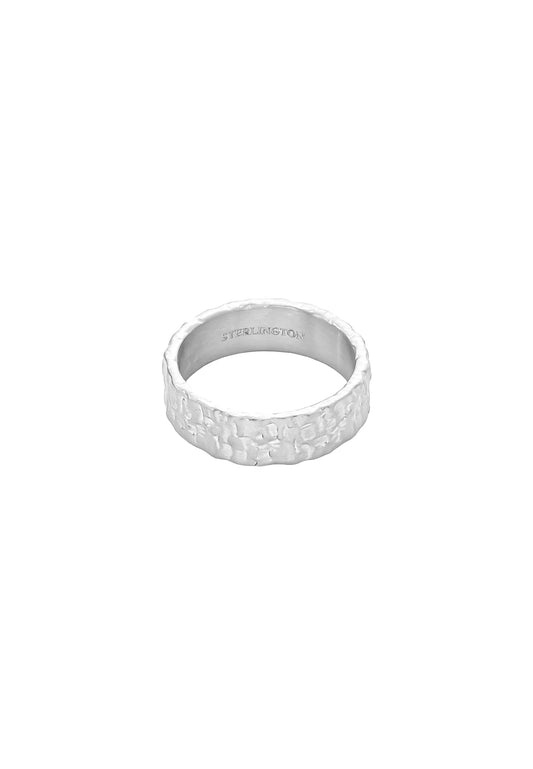 Ring aus Edelstahl – Rhone – Silber