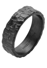 Ring aus Edelstahl – Rhone – Gun Metal
