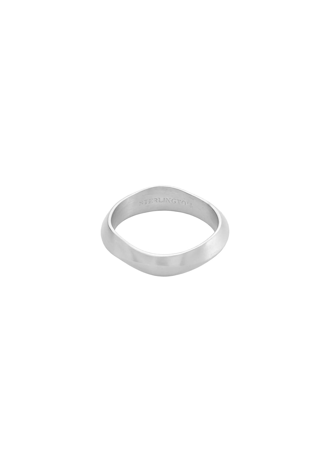 (Silber) Ring aus Edelstahl – Regent – weitere Detailansicht