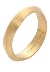 (Gold) Ring aus Edelstahl – Regent – Detailansicht