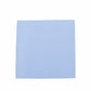 (Hellblau) hellblaues einstecktuch 28x28 cm baumwolle uni frontansicht fuer anzug brusttasche