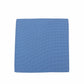 (Blau) Einstecktuch Herren aus 100% Seide Picoté 28x28cm flach