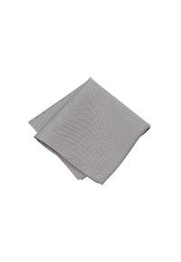 (Hellbeige) Einstecktuch Herren aus 100% Seide Picoté 28x28cm gefaltet