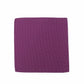 (Lila) Einstecktuch Herren aus 100% Seide Picoté 28x28cm flach