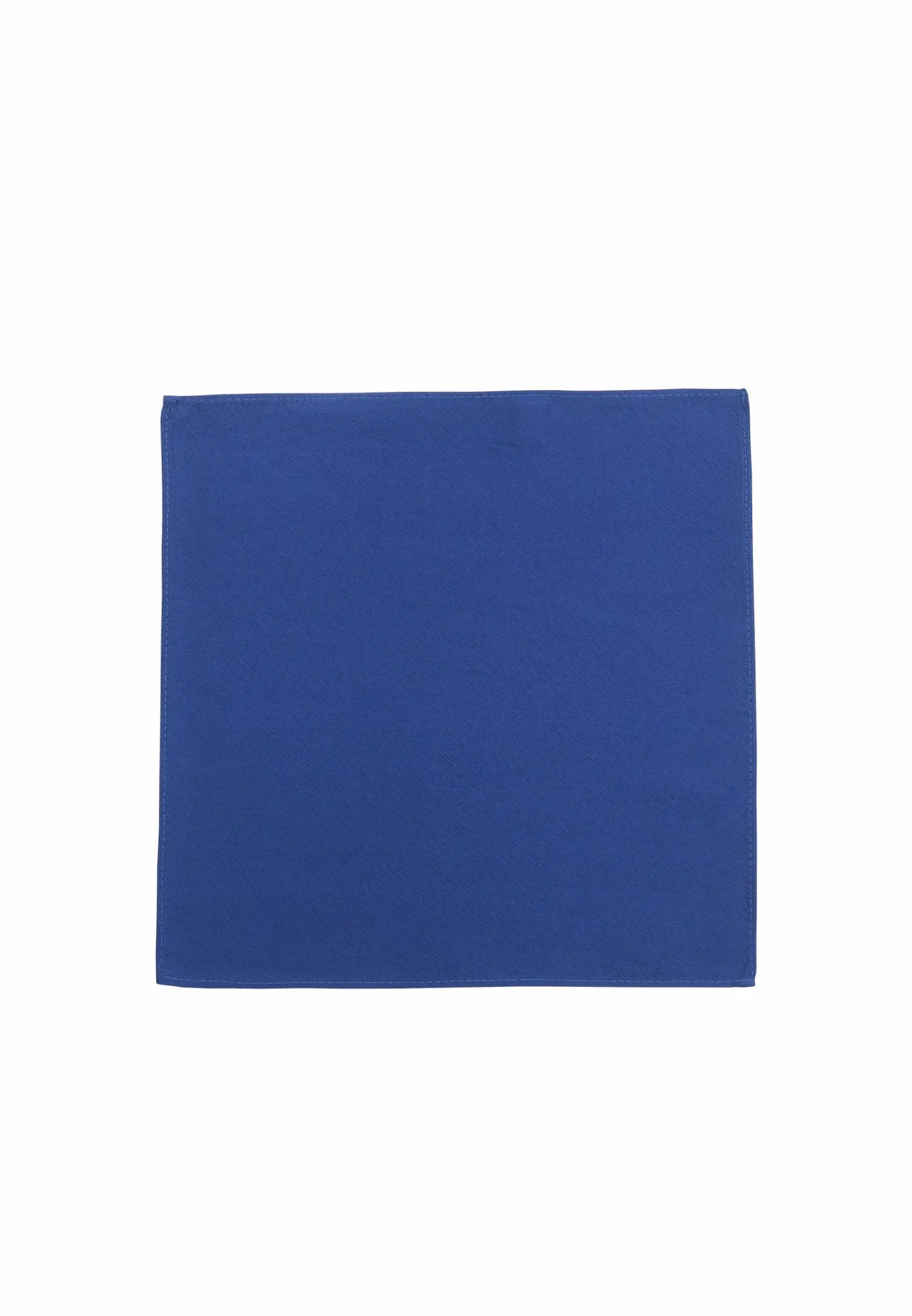 (Jeansblau) Uni Einstecktuch aus Seide 28x28cm