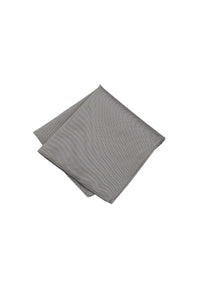 (Hellbeige) Uni Einstecktuch aus Seide gefaltet 28x28cm