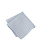 (Blau) Einstecktuch Hochzeit Kreise Seide – diagonal gefaltet
