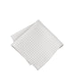 (Beige) Einstecktuch Hochzeit Kreise Seide – diagonal gefaltet