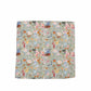 (Grün) Einstecktuch Herren floral 28x28 cm – Gesamtansicht