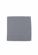 (Dunkelblau) Einstecktuch Herren Seide 28x28 cm – Gesamtansicht