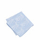 (Hellblau) Einstecktuch Herren Paisley Seide – Pochette gefaltet