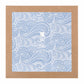 (Hellblau) Einstecktuch Paisley in Geschenkverpackung – Prince Bowtie