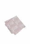 (Altrosa) Einstecktuch Herren Paisley Seide – Pochette gefaltet