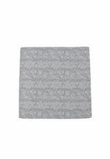 (Mint) Einstecktuch Herren Paisley Seide 28x28 cm – Gesamtansicht